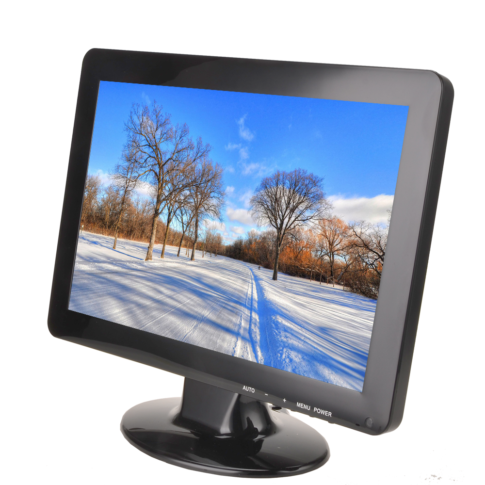 12 Inch HDMIed Input LCD Monitor 12 Inch 12V Computer LED Monitor with DVI Input